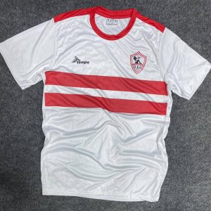 تيشيرت الزمالك الجديد الابيض الاساسى