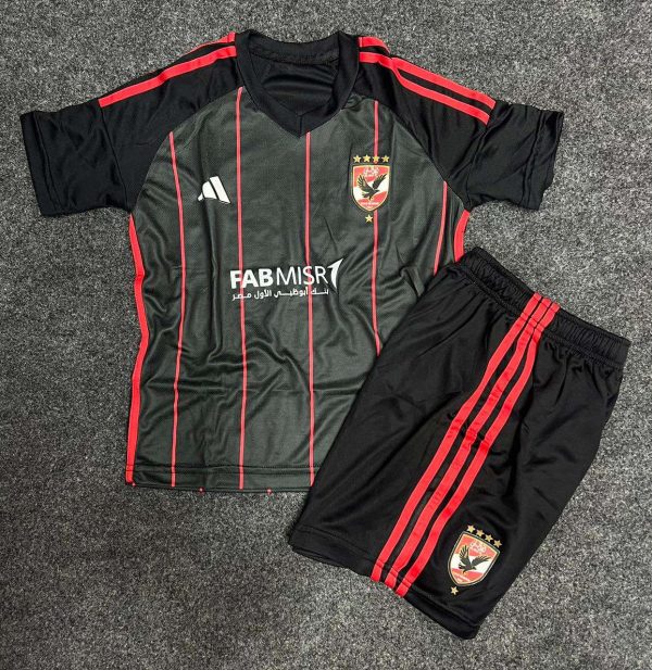 طقم الاهلى الاسود الاطفالى الجديد