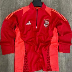 تراك الاهلى الجديد اللون الاحمر 2025